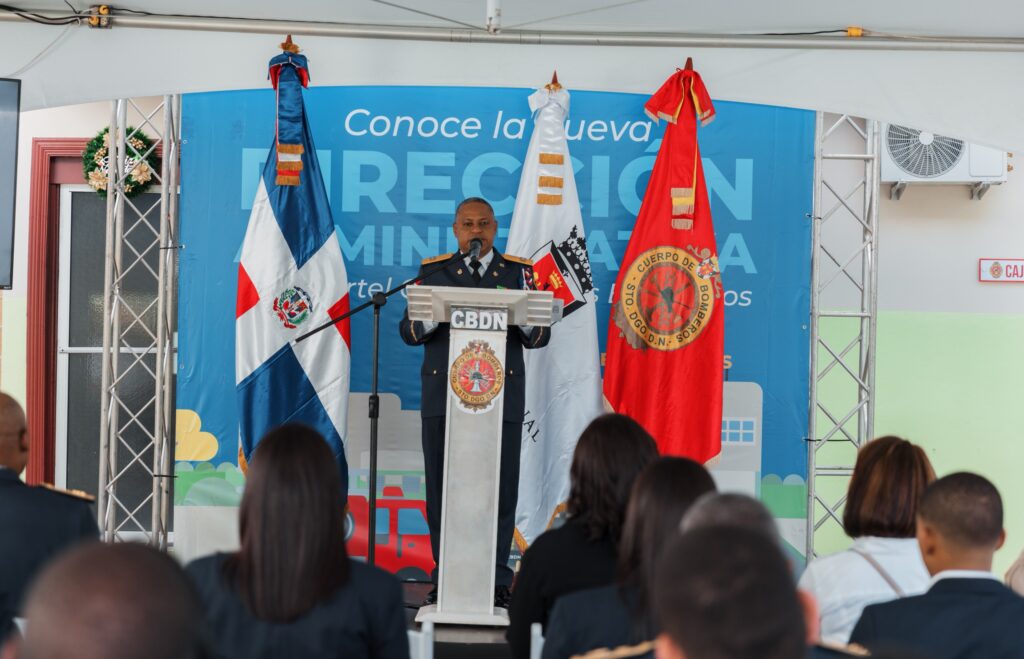 Alcaldía del DN inaugura Dirección Administrativa del Cuartel General del Cuerpo de Bomberos