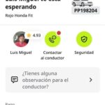 Taxista acusado de sustraer pertenencias a comunicadora Kemberlle Medina usó placa en la aplicación de Indrive diferente a la del vehículo